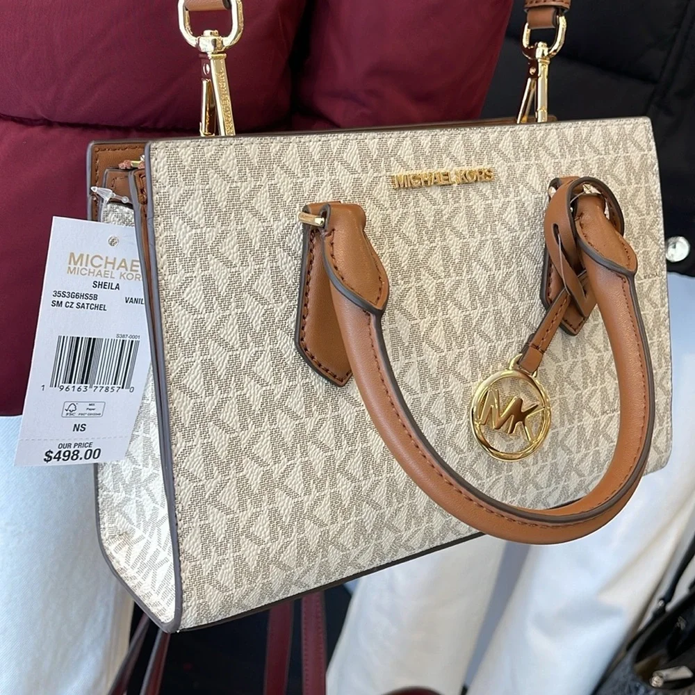 Michael Kors Small Sheila Satchel Crossbody
Vanilla
NWT - Picture 9 of 16